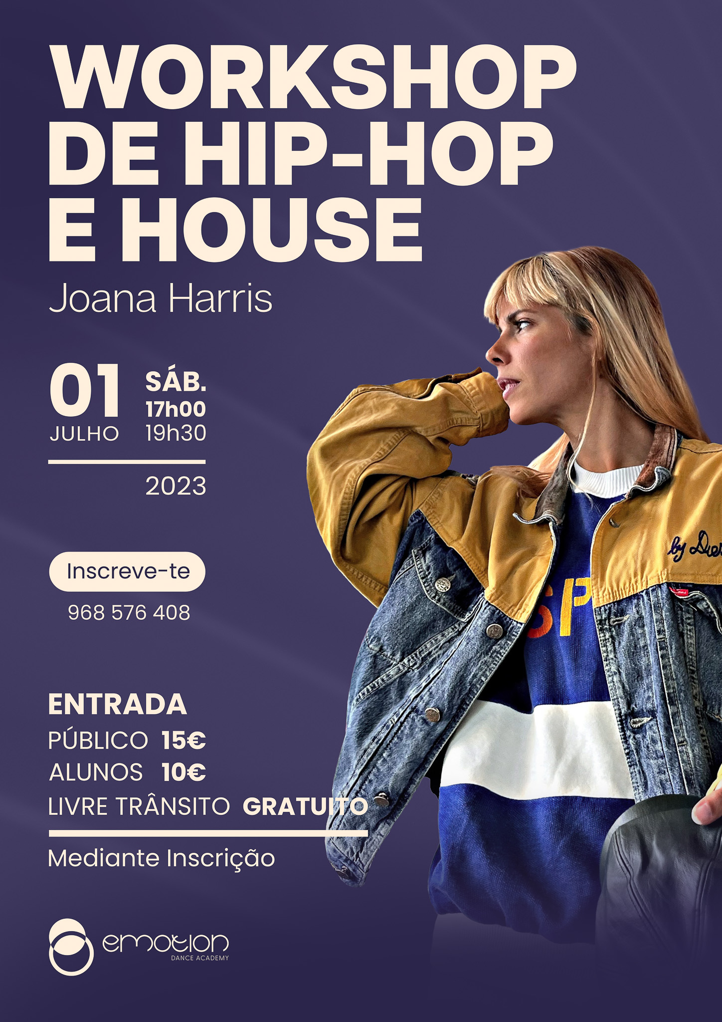 Workshop de Hip-Hop e House